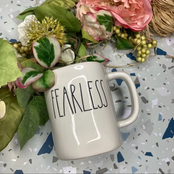 NWOT Rae Dunn FEARLESS Mug Cup - Picture 1 of 5